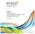 araya Logic Module Dynamic Dimming Round LED Arrays (DDM2) 24V DC Input (Constant Voltage) 5000 Maximum Peak Lumens Data Sheet