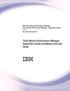 IBM. Tivoli Netcool Performance Manager - Application Studio Installation and User Guide