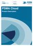 May 2017 Version 2.3. PSMA Cloud. Product Description