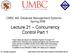 Lecture 21 Concurrency Control Part 1