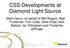 CSS Developments at Diamond Light Source