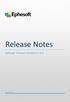 Release Notes. Ephesoft Transact Version