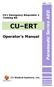 English (1.10) CU's Emergency Responder 1 Training Kit CU ERT. Operator s Manual. Paramedic Series AED. CU Medical Systems, Inc.