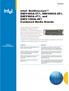 Intel NetStructure DM/V480A-2T1, DM/V600A-2E1, DM/V960A-4T1, and DM/V1200A-4E1 Combined Media Boards