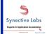 Experts in Application Acceleration Synective Labs AB