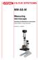 MM-S5-M. Measuring microscope. Operating and Maintenance Instructions. English (translation of original instructions) Document no.