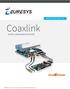 HARDWARE MANUAL. Coaxlink Coaxlink Duo PCIe/104. EURESYS s.a Document version built on