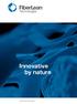 Innovative by nature FiberLean Technologies Ltd