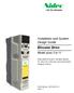 Elevator Drive. Installation and System Design Guide. Model sizes 3 to 11