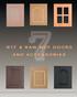 RTF & RAW MDF DOORS AND ACCESSORIES