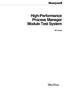 High-Performance Process Manager Module Test System HP13-505