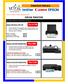 EPSON PRINTERS PRINTER PRICES BUNDLE PRICE & SPECIFICATIONS. Php 15,100. Php 4,995. Php 7,100. Epson Workforce WF-100. Epson L120 with Original Inks