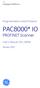 PAC8000* IO PROFINET Scanner