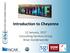 Introduction to Cheyenne. 12 January, 2017 Consulting Services Group Brian Vanderwende