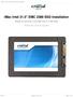 imac Intel 21.5 EMC 2389 SSD Installation