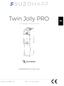 Twin Jolly PRO. Change machine. Operating manual. Cod. C27-M-TWINJ-EN Rev