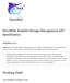 Swordfish Scalable Storage Management API Specification