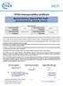 TETRA Interoperability Certificate. Motorola Solutions, Dimetra IP R8.2, SwMI. Krakow, April 2014