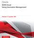 Oracle. SCM Cloud Using Innovation Management. Release 13 (update 18B)