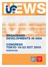 NEWS BROADBAND DEVELOPMENTS IN ASIA CONGRESS TOKYO OCT 2005 STATISTICS. Issue 53 October 2005
