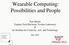 Wearable Computing: Possibilities and People