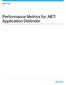 Performance Metrics for.net: Application Defender