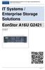 IT Systems / Enterprise Storage Solutions EonStor A16U G2421