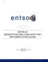 ENTSO-E GENERATION AND LOAD SHIFT KEY IMPLEMENTATION GUIDE