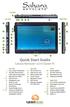 Quick Start Guide Sahara NetSlate a510 Tablet PC