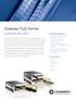 Diamond FLQ-Series. Q-Switched Fiber Lasers FEATURES & BENEFITS