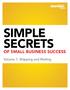 SIMPLE SECRETS OF SMALL BUSINESS SUCCESS