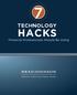 TECHNOLOGY HACKS. Financial Professionals Should Be Using