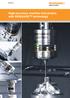 Brochure. High-accuracy machine tool probes with RENGAGE technology