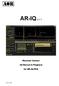 AR-IQ v.1.1. Receiver Control. I/Q Record & Playback. for AR-ALPHA