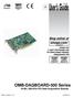 User s Guide. OMB-DAQBOARD-500 Series. 16-Bit, 200-KHz PCI Data Acquisition Boards. Shop online at