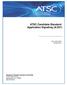ATSC Candidate Standard: Application Signaling (A/337)