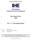 IHE Radiology Technical Framework Supplement. Basic Image Review (BIR) Rev Trial Implementation