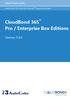 CloudBond 365 Pro / Enterprise Box Editions