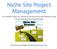 Niche Site Project Management