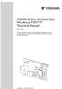 Technical Manual. YASKAWA AC Drive 1000-Series Option Modbus TCP/IP. Type: SI-EM3