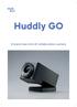Huddly GO. A brand new kind of collaboration camera