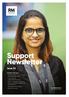 Support Newsletter. Issue 23. Included in this issue... Janu Geethakumari Senior Technical Author