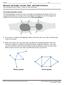 Networks and Graphs: Circuits, Paths, and Graph Structures VII.A Student Activity Sheet 1: Euler Circuits and Paths