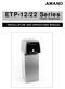 ETP-12/22 Series. Ticket Dispenser INSTALLATION AND OPERATIONS MANUAL