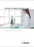 915 KF Ti-Touch / 916 Ti-Touch. Compact titrator for routine analysis
