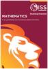 MATHEMATICS K-12 LEARNING OUTCOMES & BENCHMARKS