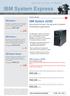 IBM System x3200 Entry server for retail, file and print or network infrastructure applications