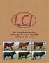 Welcome. LCI /Doenz Ranches 35 th Annual Production Sale. The Doenz Family