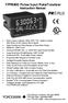 YPP6300 Pulse Input Rate/Totalizer Instruction Manual