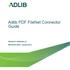 Adlib PDF FileNet Connector Guide PRODUCT VERSION: 5.1